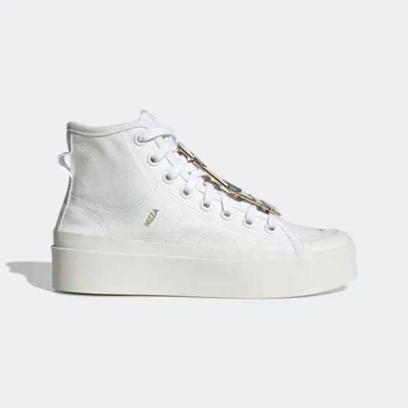 Adidas chunky platforms nizza special edition white - Picture 8 of 9